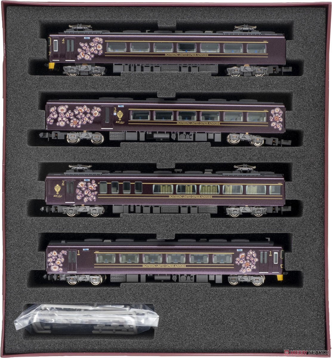 近鉄 19200系 観光特急「あをによし」 4両編成セット (動力付き) (4両