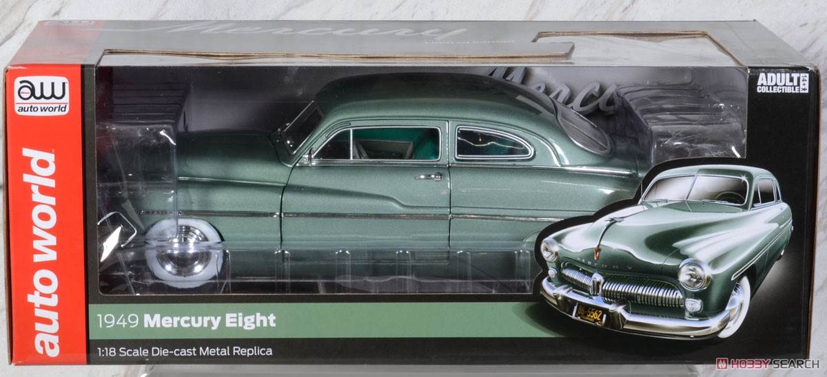 1949 マーキュリー エイト クーペ バーウィックグリーン (ミニカー