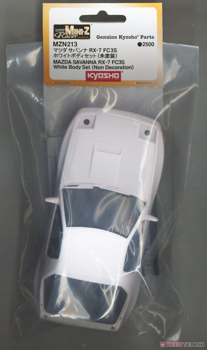 マツダ RX-7 FC3S ホワイトボディセット ホイール付 (ラジコン