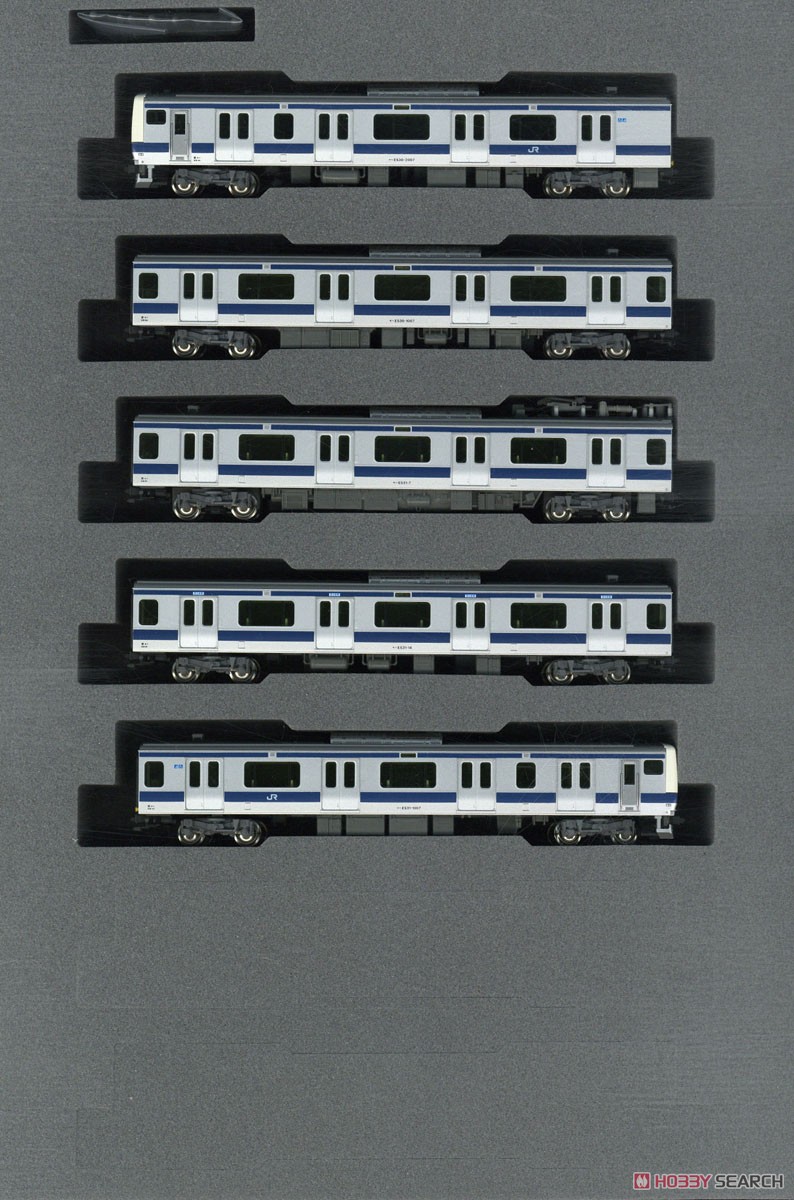 E531系 常磐線・上野東京ライン 付属編成セット (5両セット) (鉄道模型
