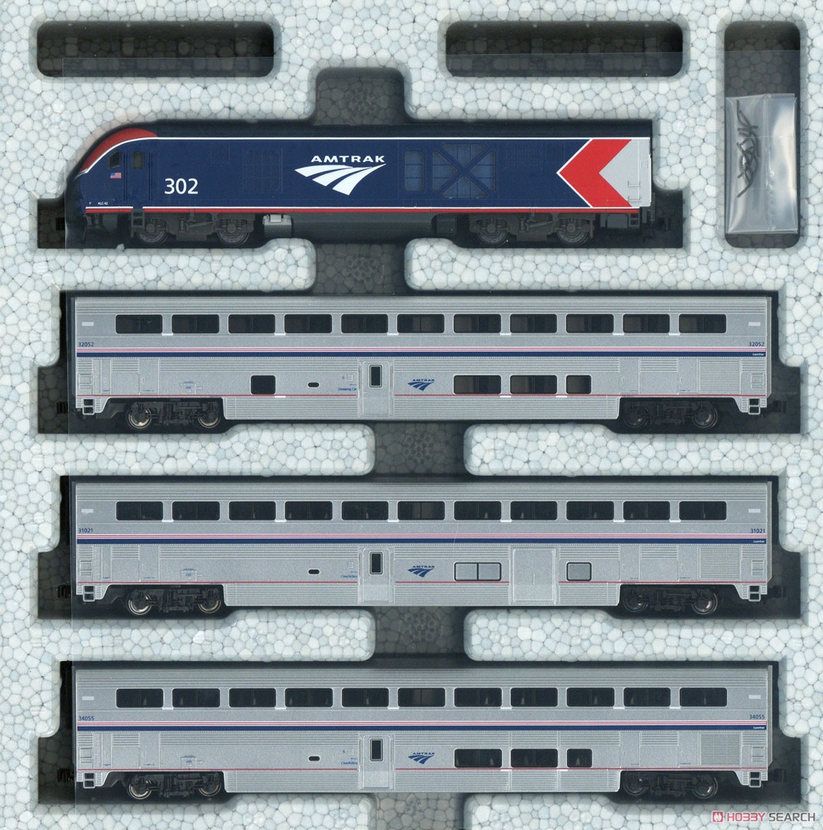 アムトラック(R) ALC-42＆スーパーライナー(R) I フェーズVI 4両セット