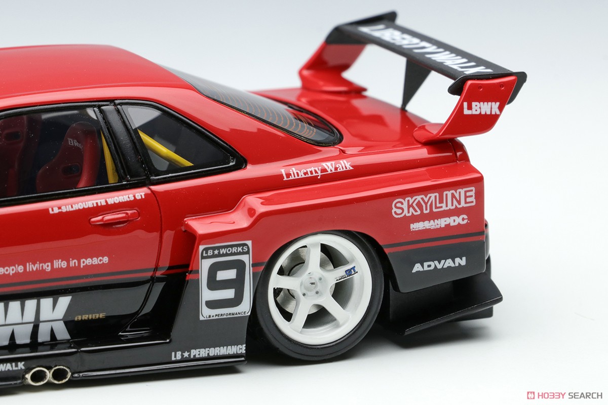 LB-ER34 スーパーシルエット スカイライン (ホワイトホイール