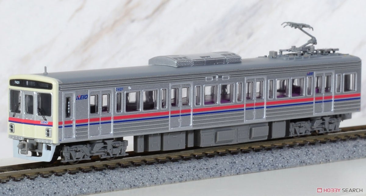 京王 7000系 新塗装 VVVF 競馬場線 2両セット (2両セット) (鉄道模型