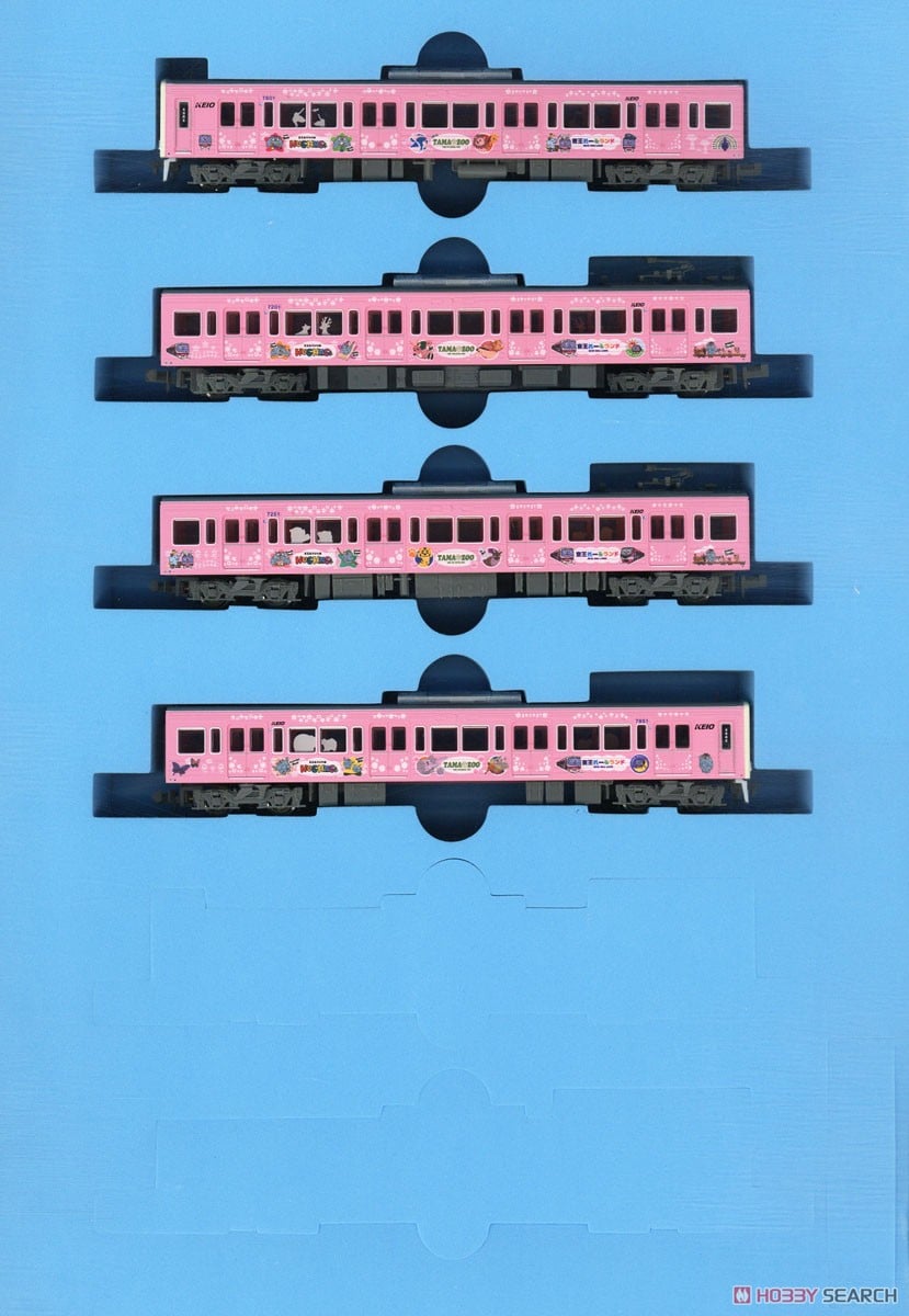 京王 7000系 VVVF キッズパークたまどうトレイン 4両セット (4両セット