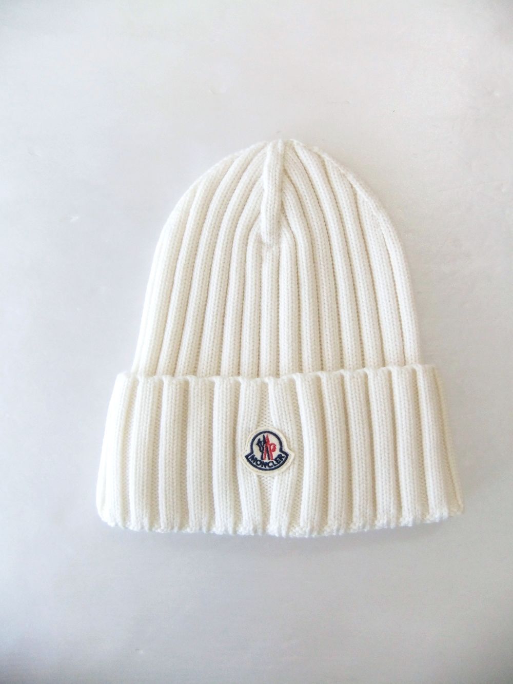 MONCLER - KNIT CAP （ホワイト） ニット帽 | 4.444glad