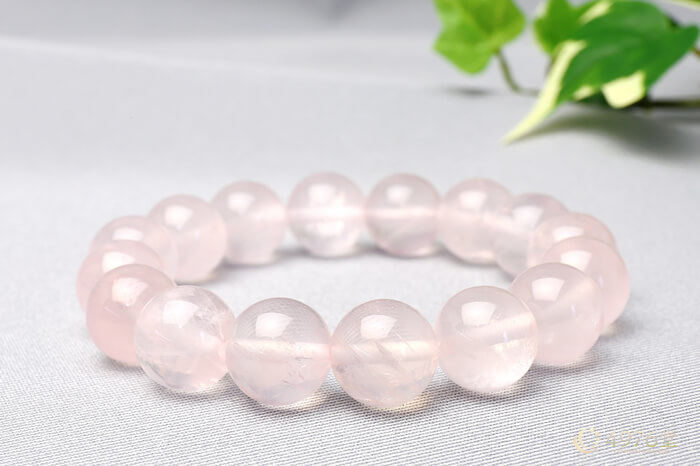 ローズクォーツ ブレスレット 12mm ｜ 天然石通販の4976堂