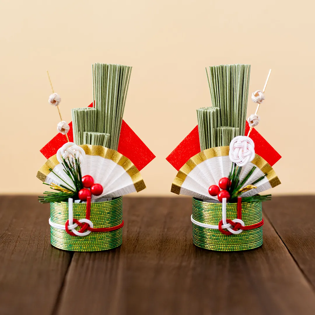 紙わら門松飾り のぼり梅 / お正月 / かまわぬ｜暦生活｜日本の季節を