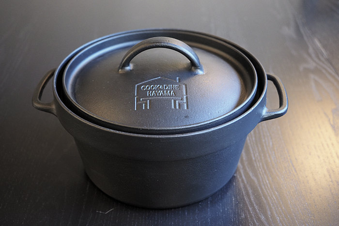 COOK&DINE HAYAMAオリジナル9インチダッチオーブン CK-9【黒塗装
