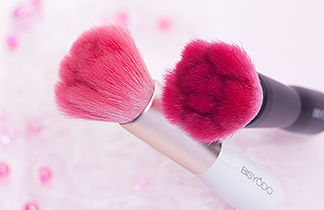 化学繊維、高品質の天然毛と人工毛の良いとこ取りのSDGs次世代化粧筆