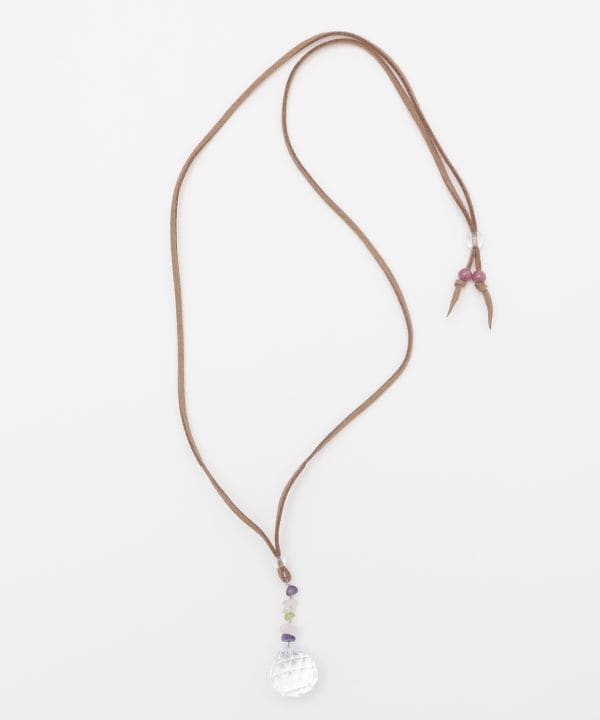 サンキャッチャーストーンネックレス(BLUE MIX): 『チャイハネ』公式通販