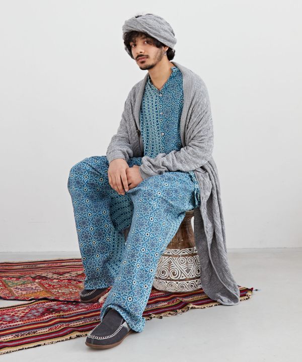 アラセアメンズパンツ(BLUE): 『チャイハネ』公式通販