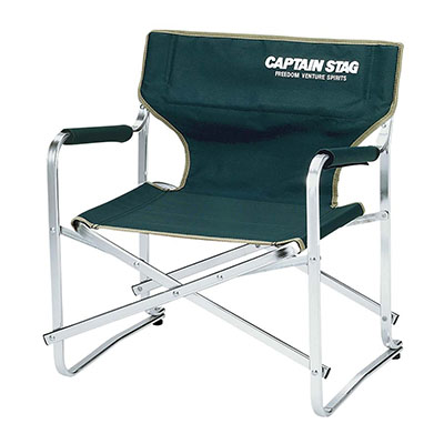 CS アルミミニディレクターチェア(グリーン) - アウトドア・キャンプ