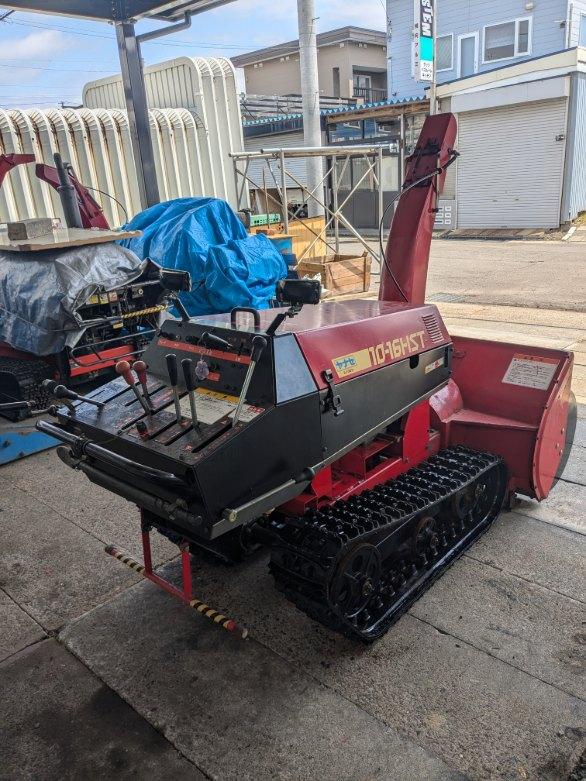 除雪機 ヤナセ 10-16HST 16馬力 ガソリン 良品 静音エンジン｜除雪だ