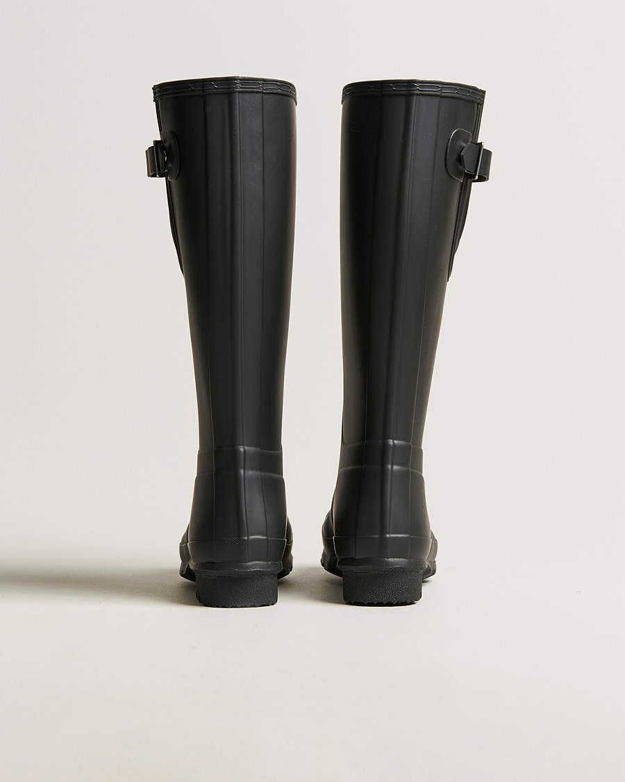 Hunter Original Tall Side Adjustable Boot Black at CareOfCarl.com