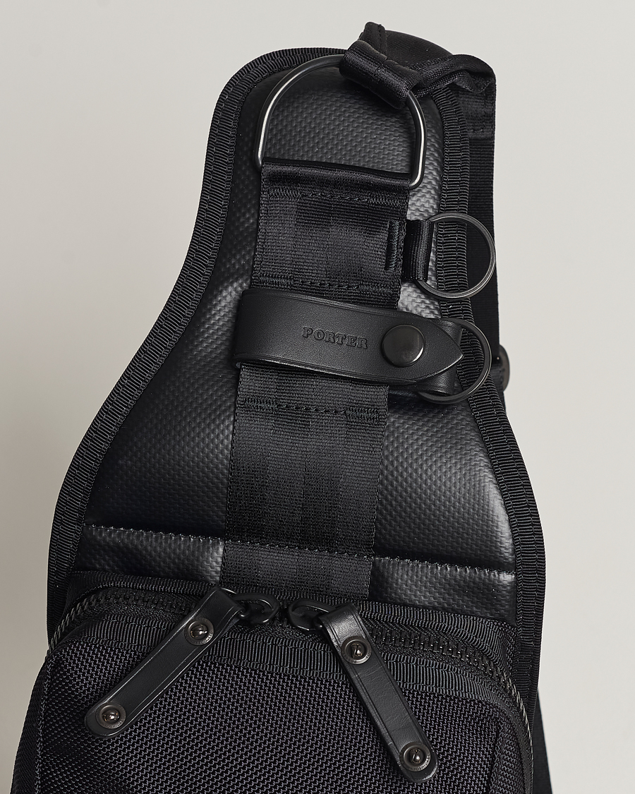 Porter-Yoshida & Co. Heat Sling Shoulder Bag Black at CareOfCarl.com