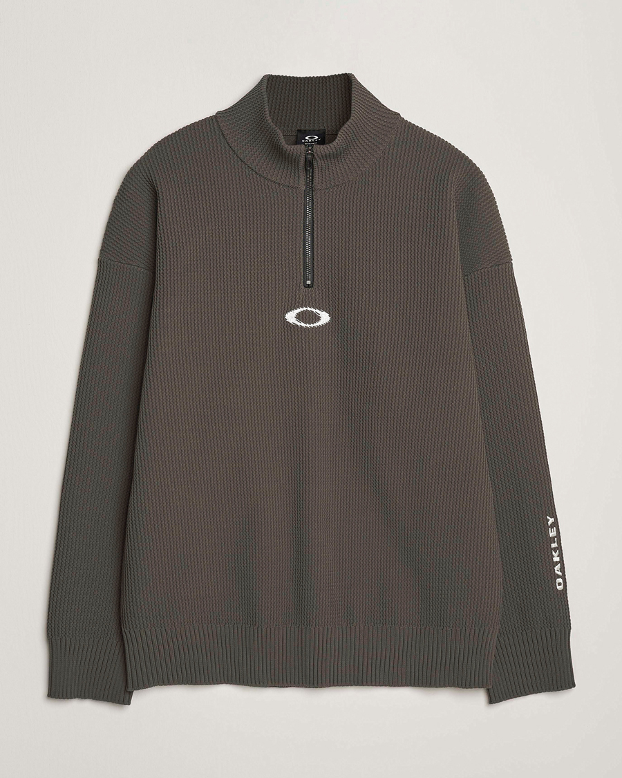 Oakley FGL New Retro Half Zip Sweater Black at CareOfCarl.com