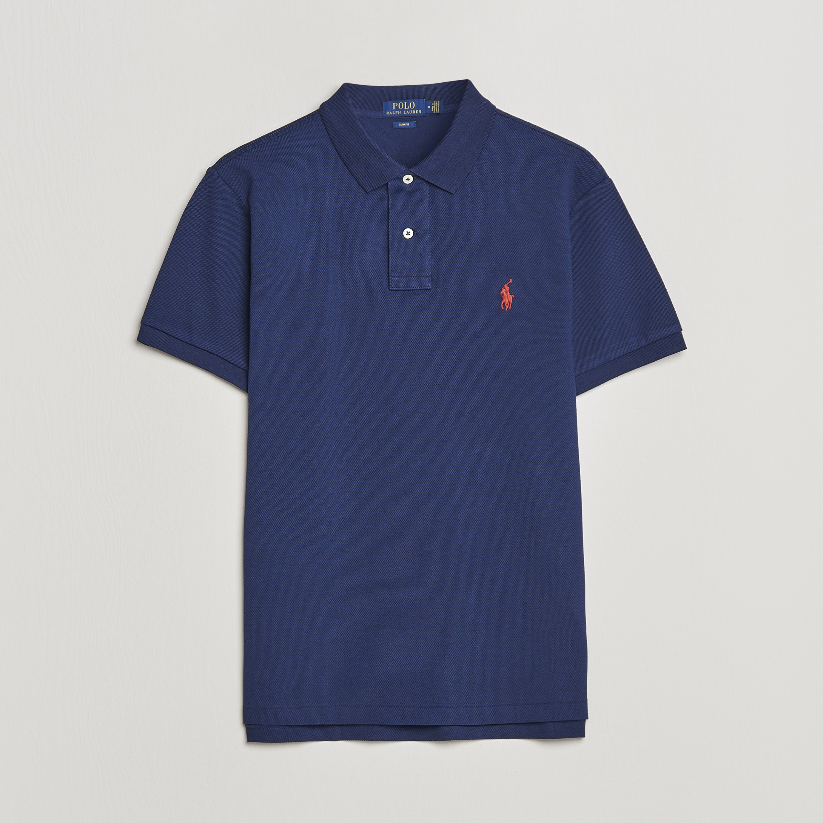 Polo Ralph Lauren Slim Fit Polo Newport Navy at CareOfCarl.com