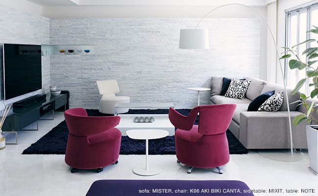 AKI-BIKI-CANTA（アキ ビキ カンタ ラウンジチェア） Cassina