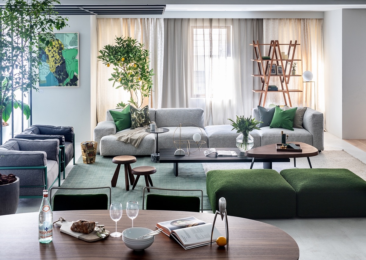 271 MEX CUBE（メックスキューブ システムソファ） Cassina