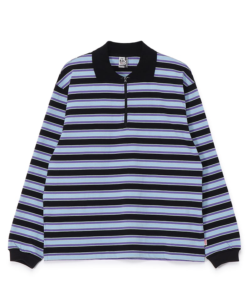 Heavy Weight Border L/S Polo/ヘビーウェイトボーダーロングスリーブ