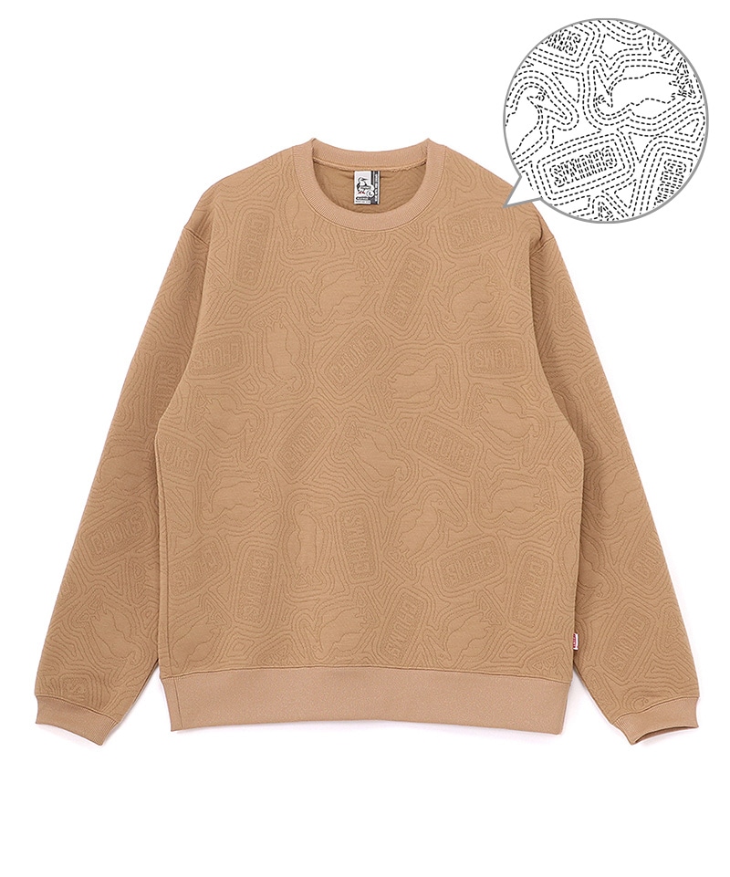 限定】Jacquard Knit Crew Top/【限定】ジャカードニットクルートップ