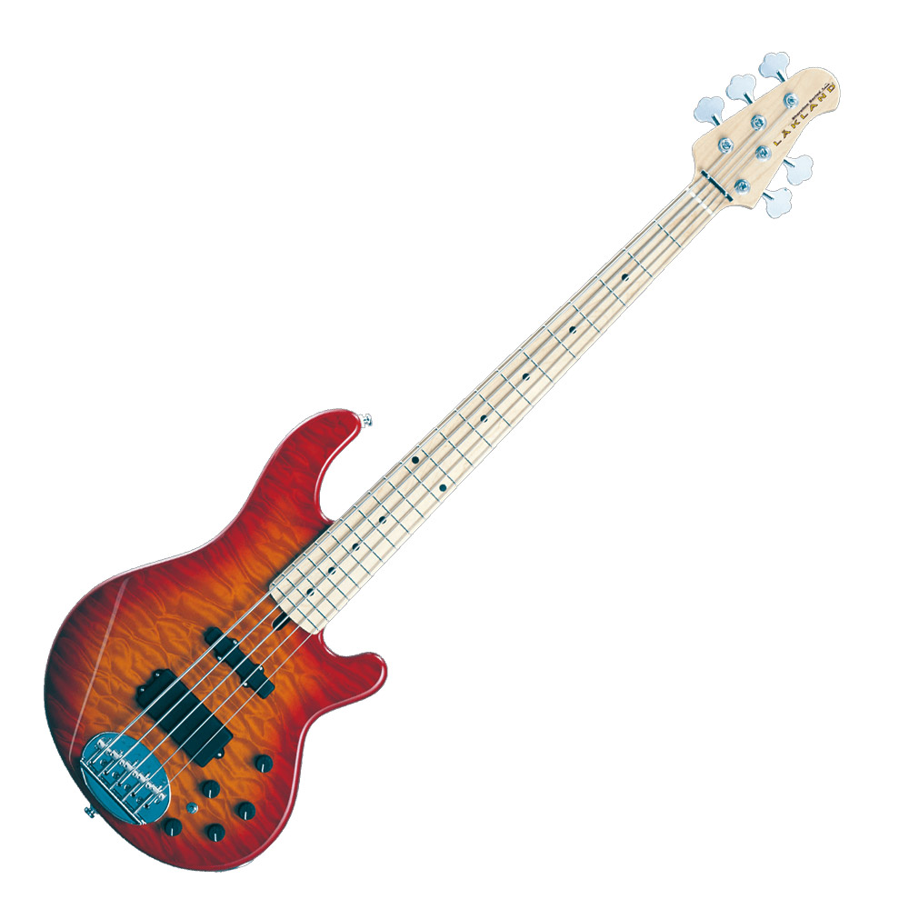 LAKLAND SL55-94 Deluxe Cherry Sunburst Maple エレキベース(レイク