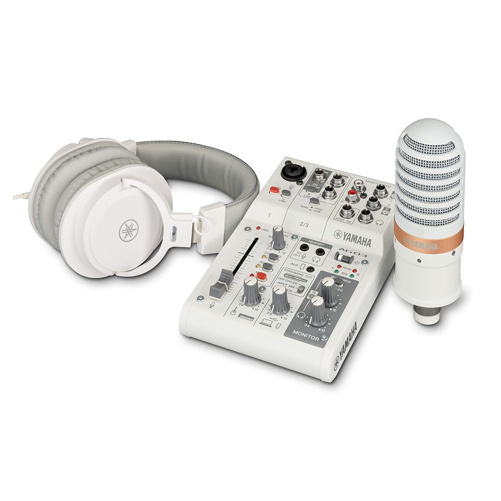 YAMAHA AG03 オーディオインターフェースホワイト