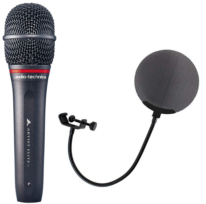 AUDIO-TECHNICA AE6100 メタルポップフィルター付き ダイナミック