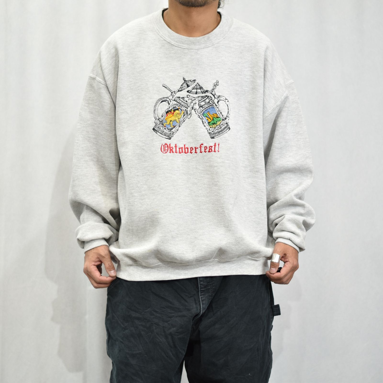 古着 90's / JERZEES ジャージーズ 「Oktoberfest!」 スウェット