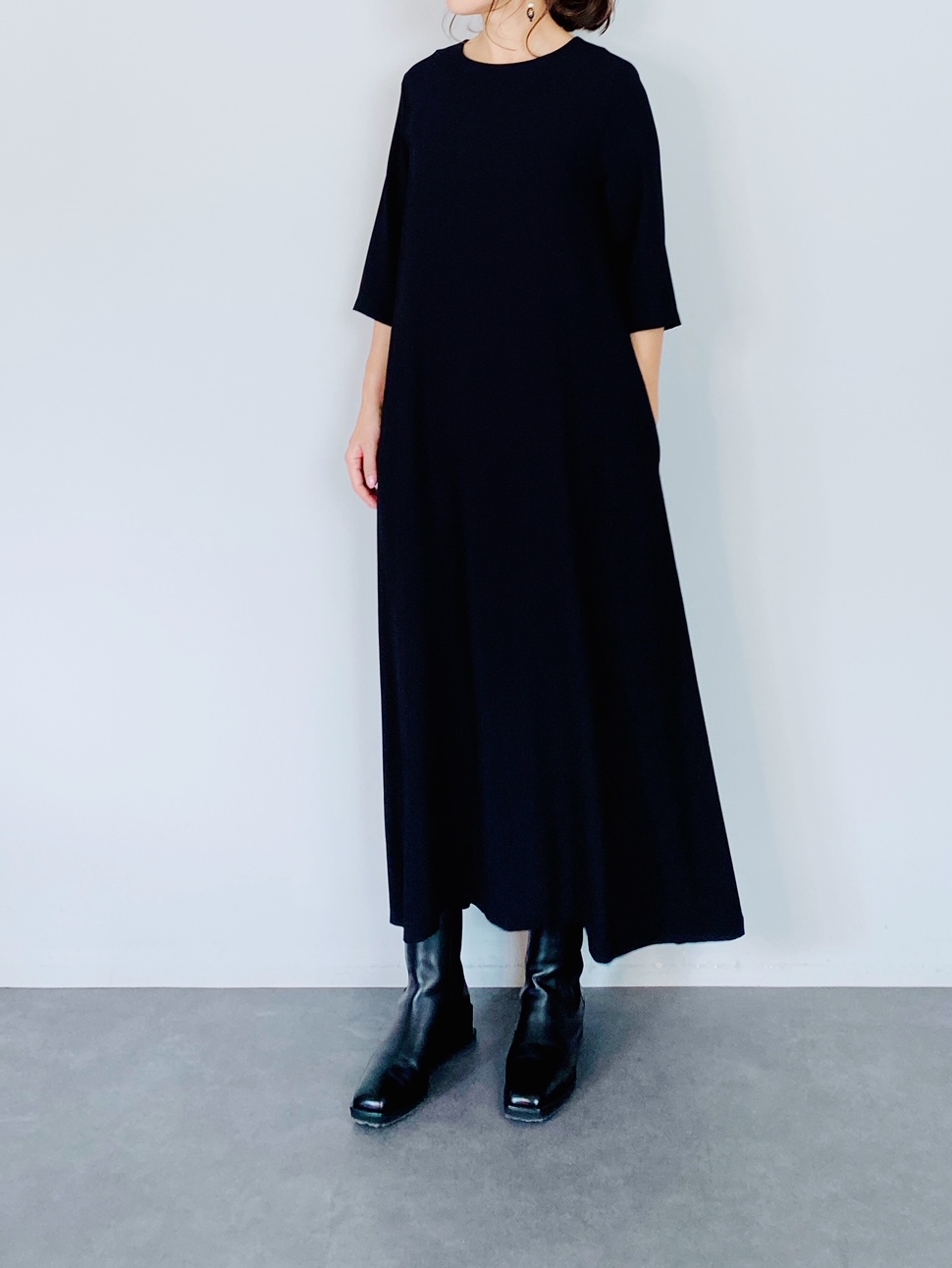 グラントイーワンズ ZaZa パンプ 長袖 S ブラック BiBi Grant Ladies