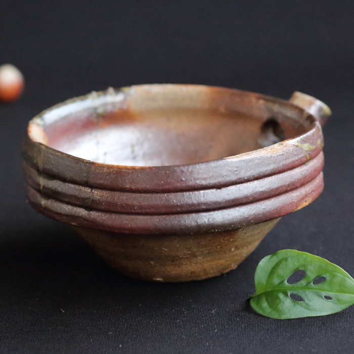 備前片口 その2 無月窯 木箱 共箱 酒器 作家 備前片口 その2 無月窯 木