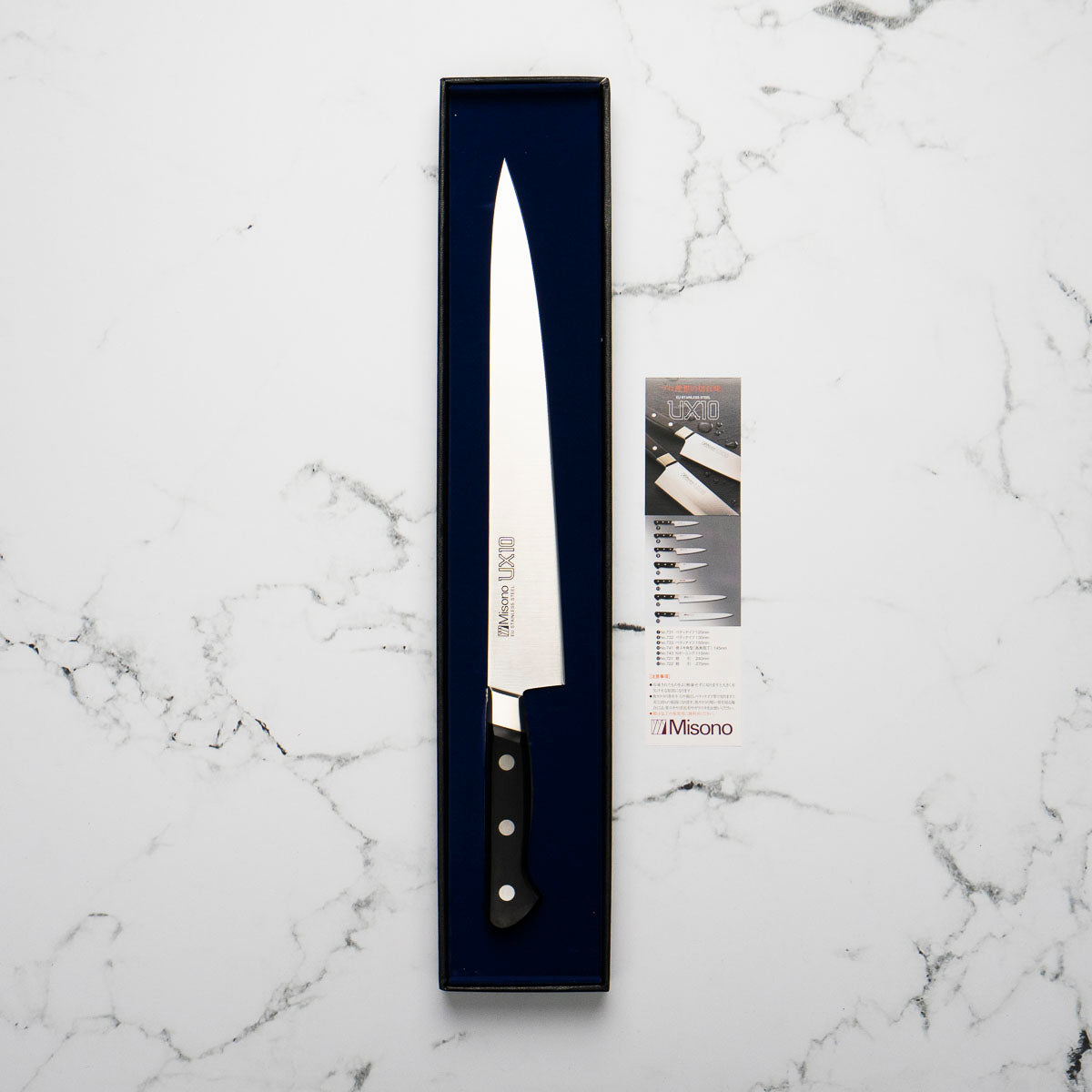 Misono 722 UX10 Stainless Sujihiki 270mm – Chefs Edge - Handmade