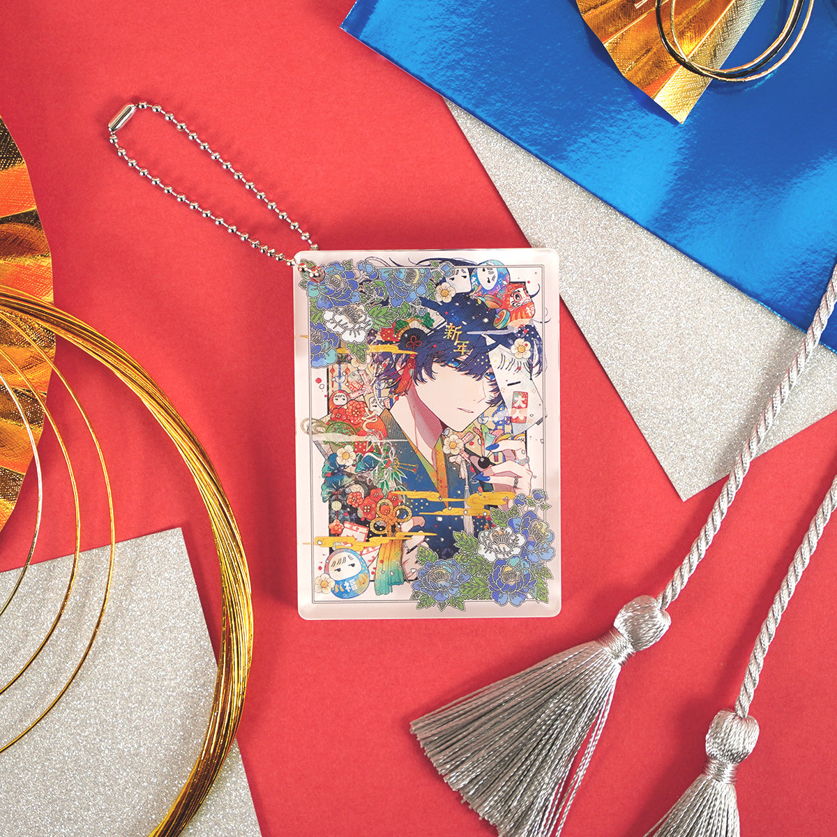 cielkocka】2026正月アクリルブロックキーホルダー（全3種）