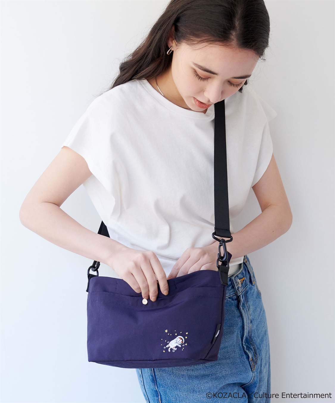 NEKONOBA】NYASA横型ショルダーバッグ Life Style by cross marche