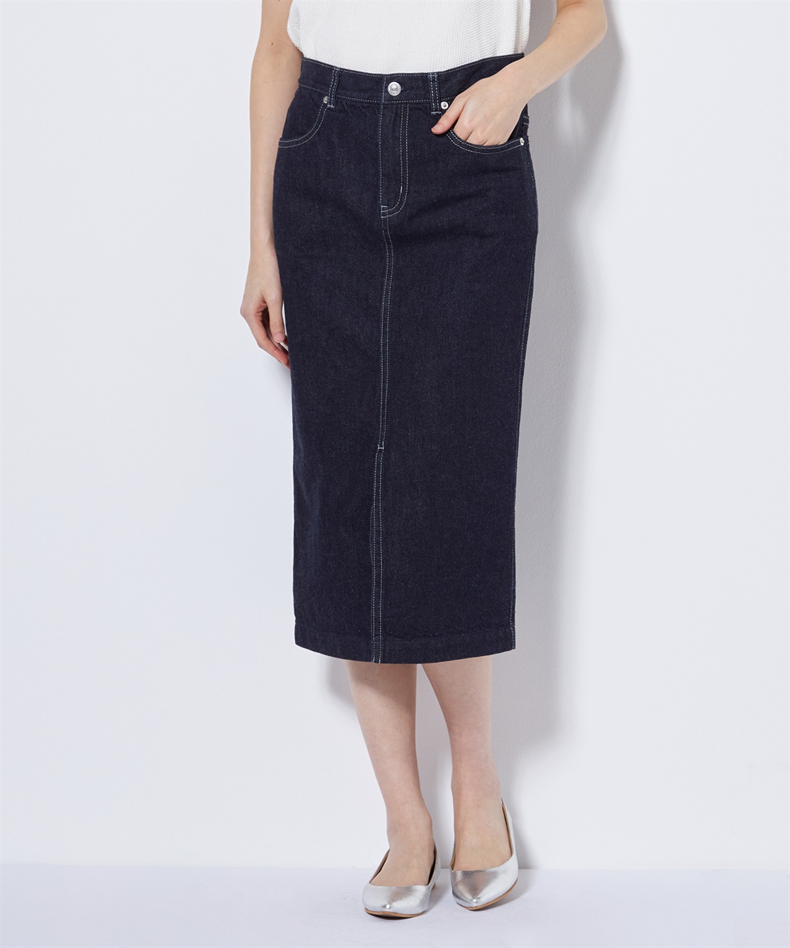 デニムタイトスカート 49AV JUNKO SHIMADA｜クロスプラス公式通販サイト