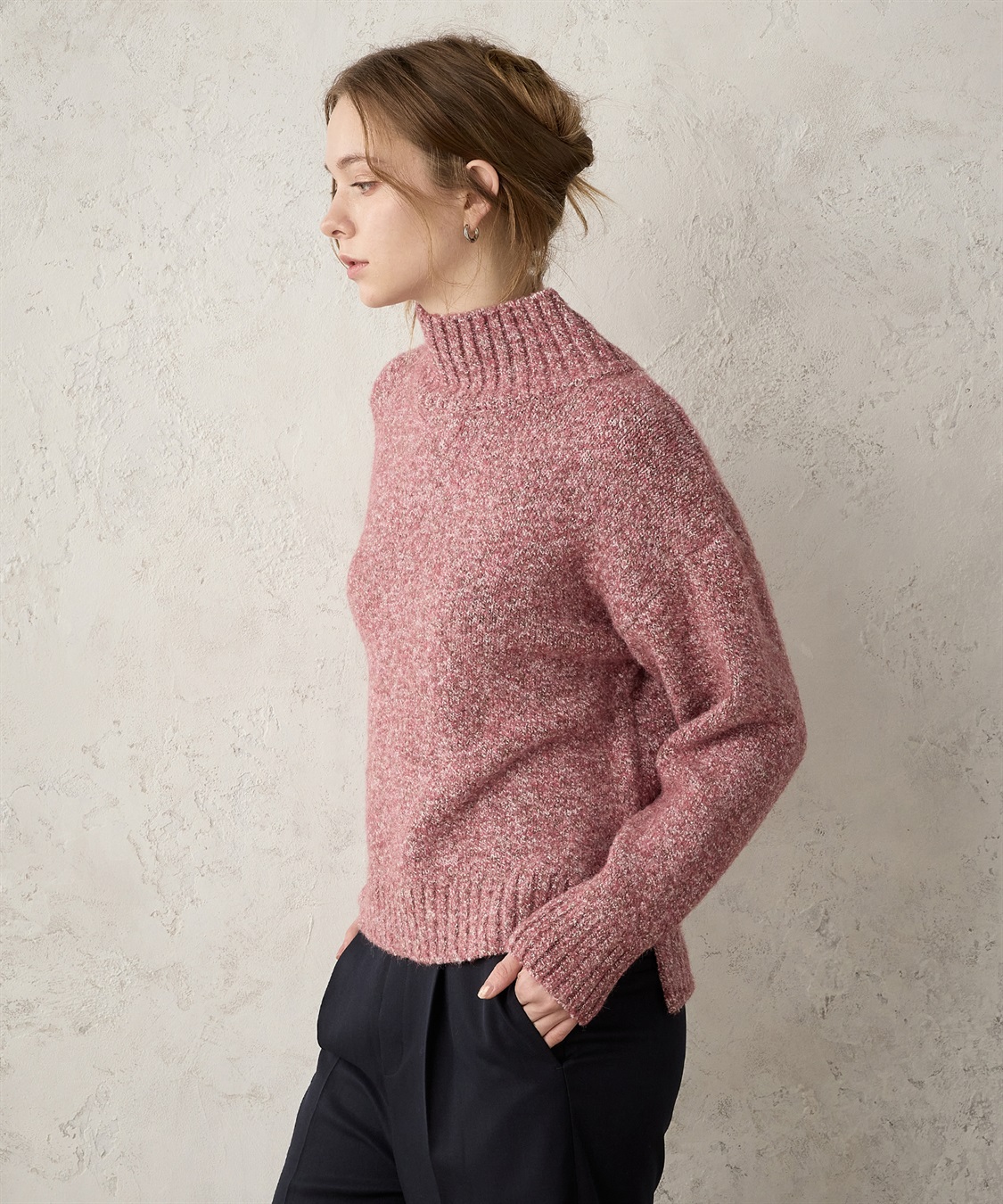 ミックスヤーンニットプルオーバー LE SOUK HOLIDAY｜クロスプラス公式