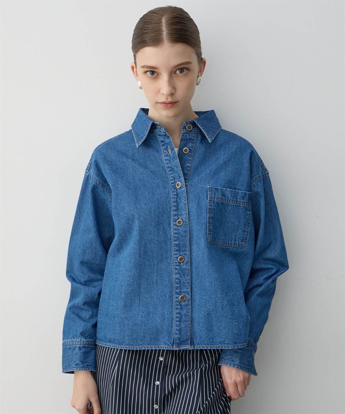 デニムシャツ LE SOUK HOLIDAY｜クロスプラス公式通販サイト