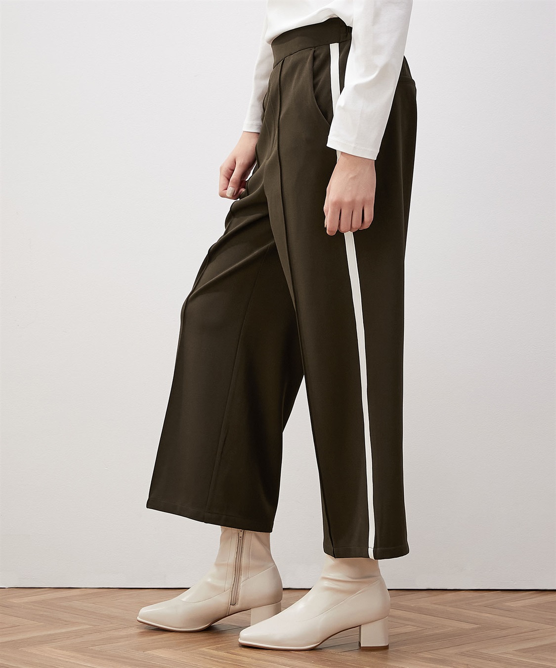 ジョーゼットサイドラインパンツ LE SOUK HOLIDAY｜クロスプラス公式