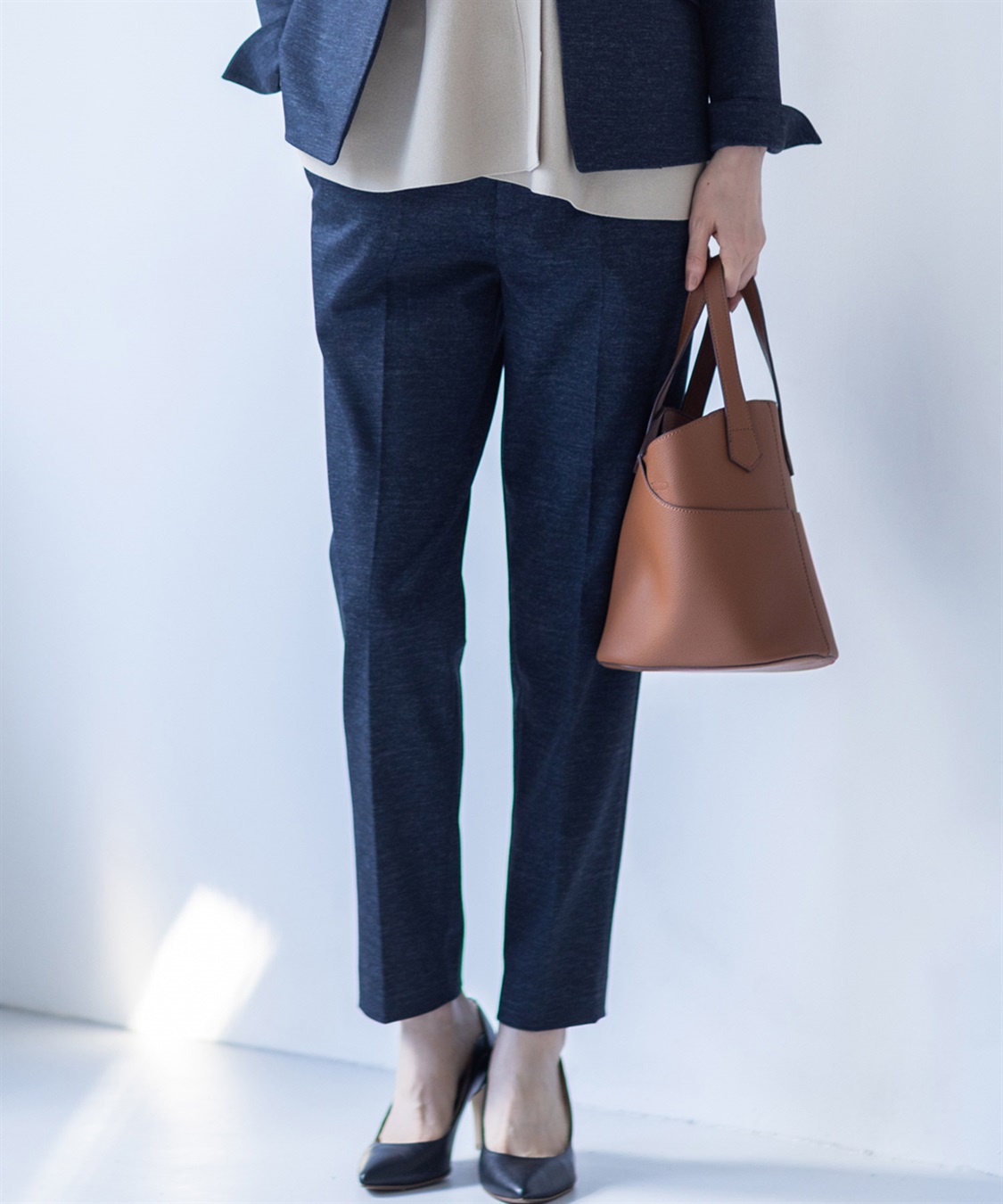 アルファブリック】テーパードパンツ A/C DESIGN BY ALPHA CUBIC