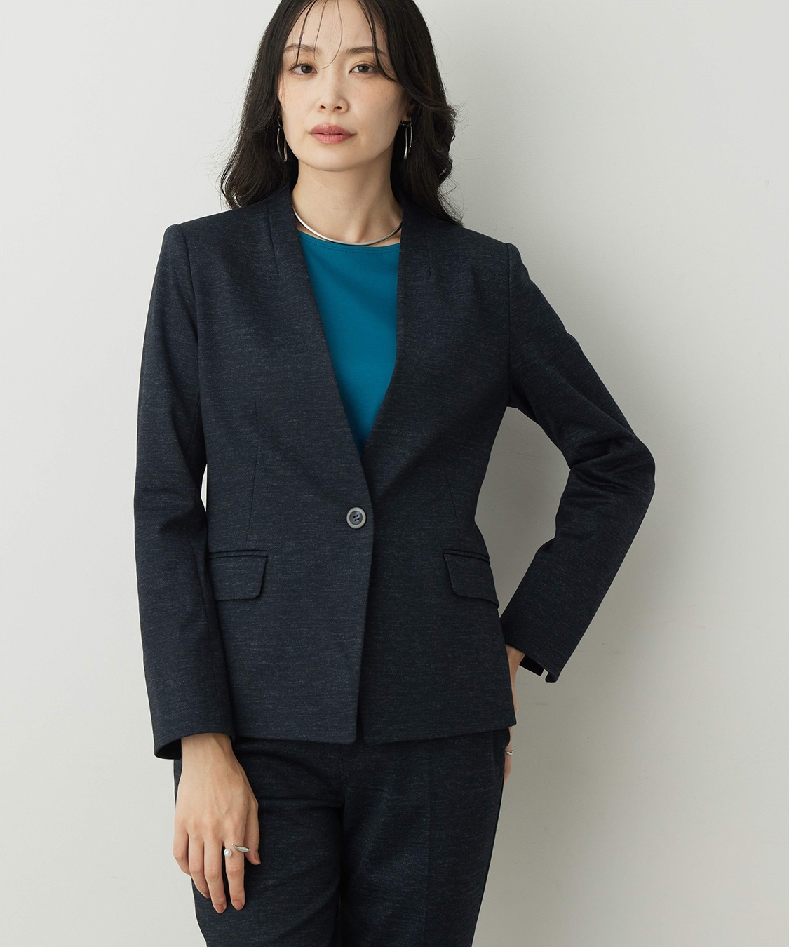 アルファブリック】カラーレスジャケット A/C DESIGN BY ALPHA CUBIC