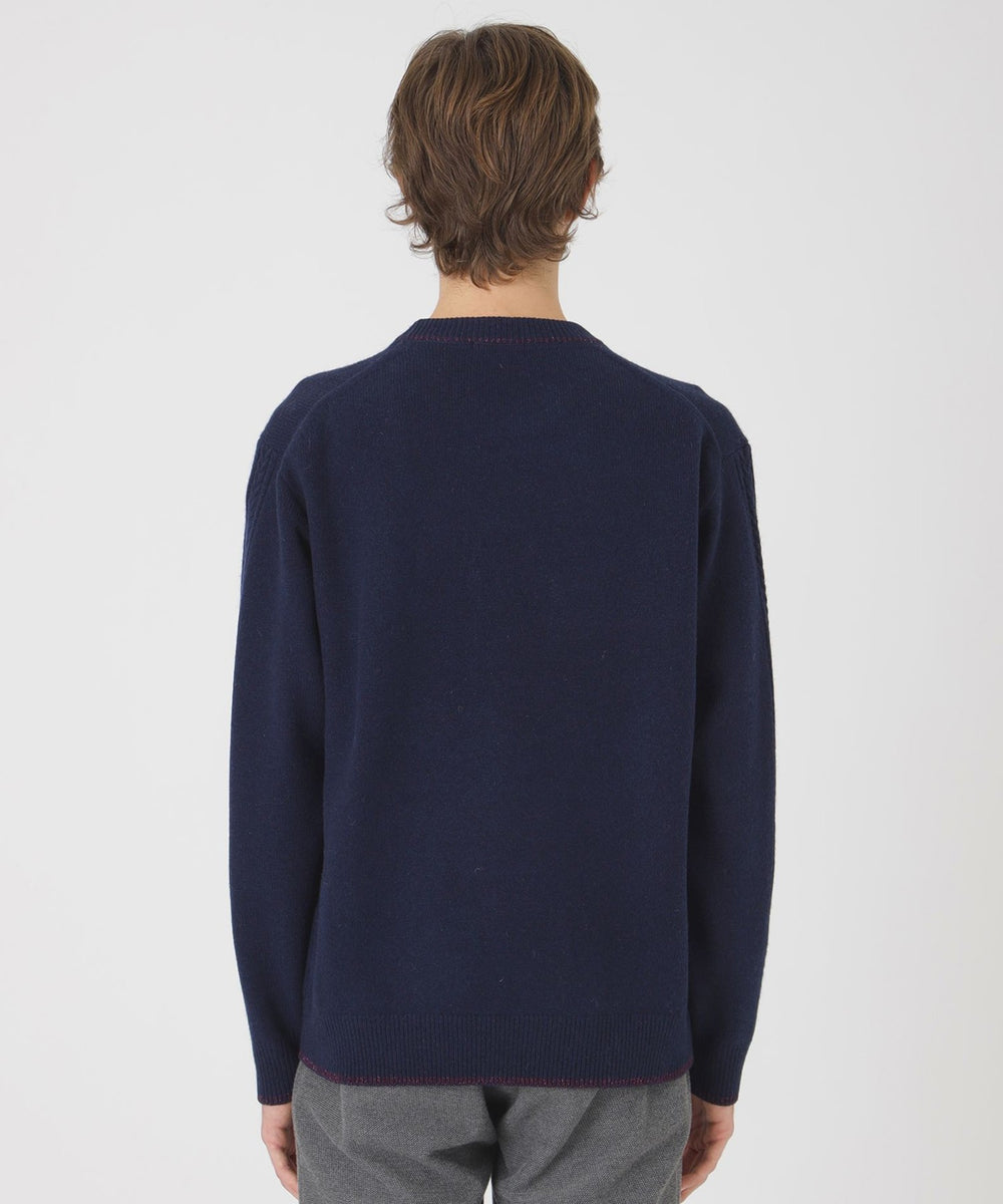 ガーズマンエンブロイダリーニット（ニットウェア）｜BLACK LABEL