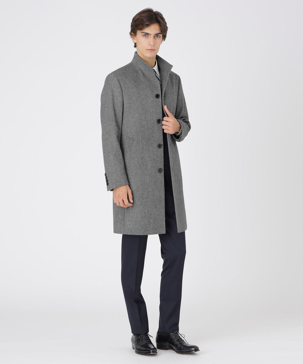 カルゼビーバースタンドカラーコート（コート）｜BLACK LABEL