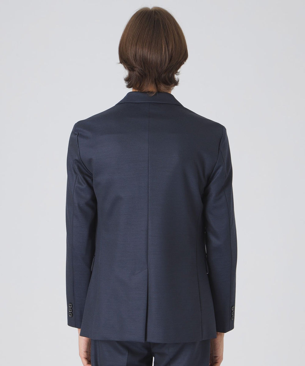 ウォッシャブルウールジャージージャケット（ジャケット）｜BLACK