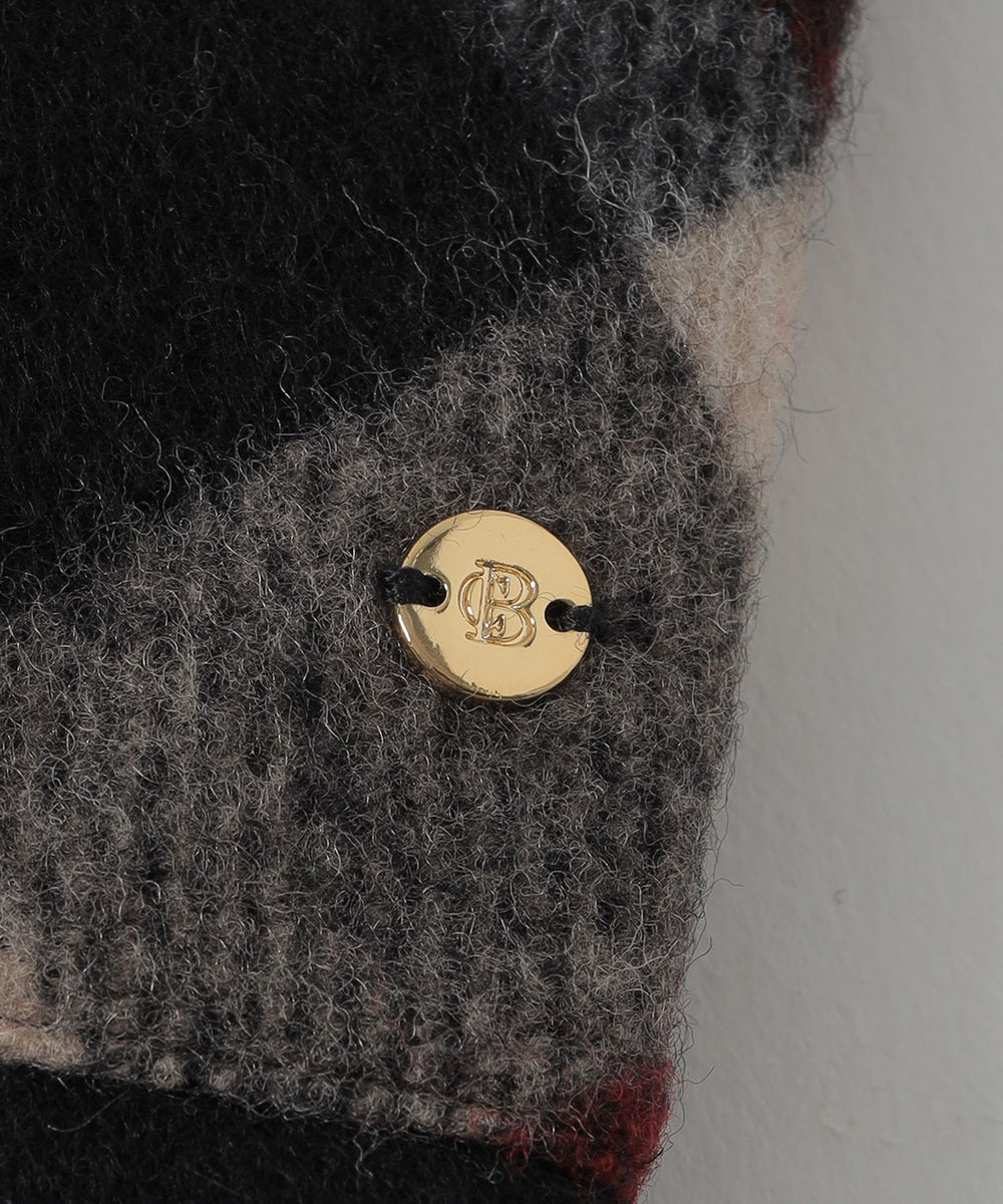 クレストブリッジチェックグローブ（ハット/キャップ/グローブ）｜BLUE