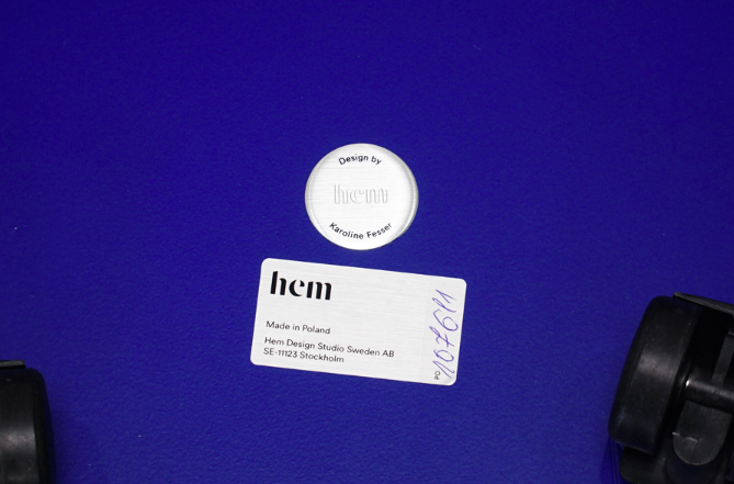 Hem(ヘム) HIDE PEDESTAL SIDE TABLE(ハイド ペデスタル サイド