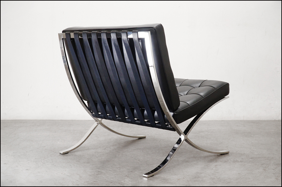 knoll(ノール) バルセロナチェア+オットマン(スツール) ミースファン