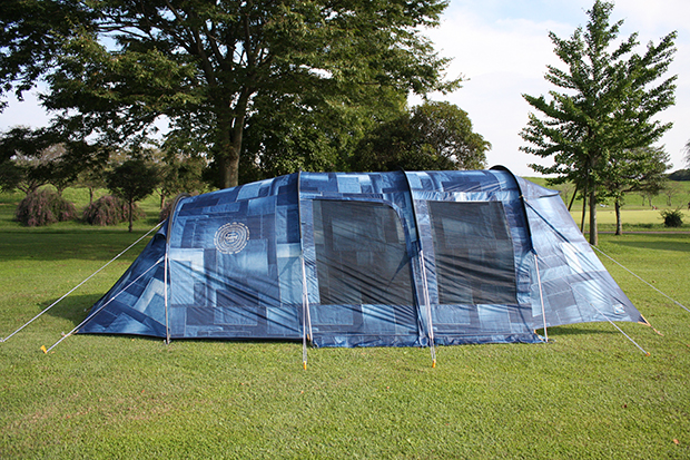 コールマンの“INDIGO LABEL”からトンネル型2ルームテントが登場