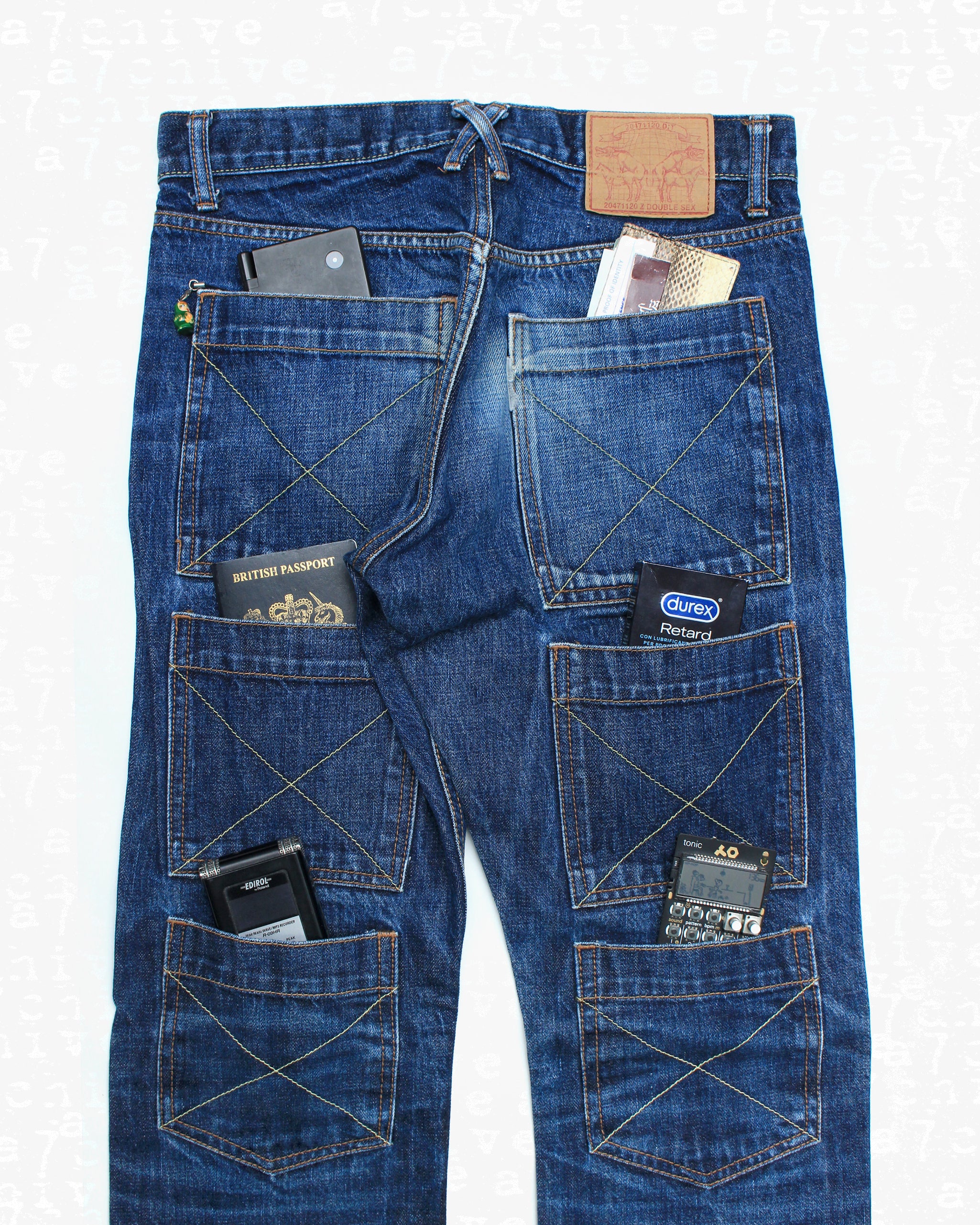 パンツ 20471120 six pocket archive 20471120 HYOMA six Pocket denim