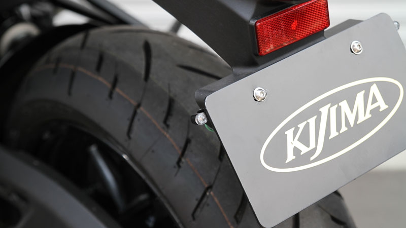 NANO シングル LED ウインカーランプ ＆ ナンバーサイドマウントステー