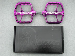 CHROMAG CONTACT フラットペダル パープル MTB クロマグ CHROMAG